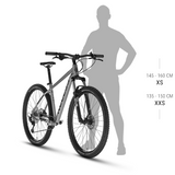 Dviratis KELLYS Spider X50 Slate Grey 26"