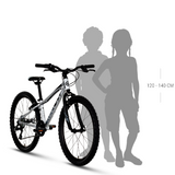 Dviratis KELLYS Kiter 30 Silver 11 24"