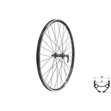 Priekinis ratas KLS DRAFT V-brake F, 28/29", black
