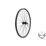 Priekinis ratas KLS DRAFT DSC 23 F, 28/29", black