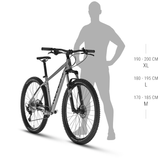 Dviratis KELLYS Spider 50 Black 29"